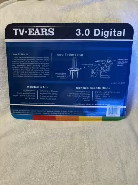 760895 TV EARS Digital Wireless Headset Hearing #3