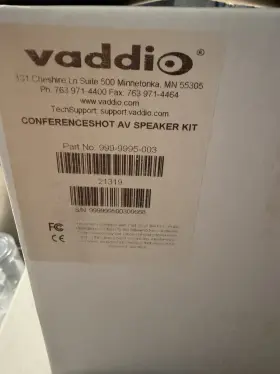 999-9995-003 VADDIO Conferenceshot Speaker