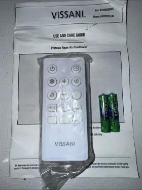 VPFD05CLW VISSANI Freezer Remote Control