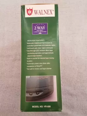 VR-688 WALNEX Vhs Video Cassette Rewinder Box #2