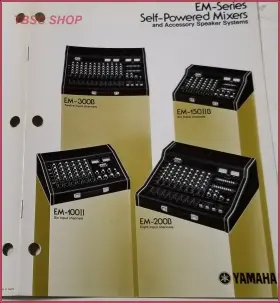 EM-300B YAMAHA Mixer Brochure