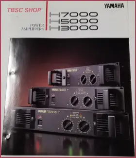 H7000 YAMAHA Power Amplifiers Brochure