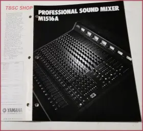 M1516A YAMAHA Sound Mixer Brochure