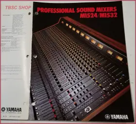 M1524 YAMAHA Sound Mixer Brochure