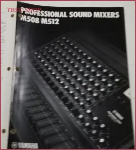 M508 YAMAHA Sound Mixer Brochure