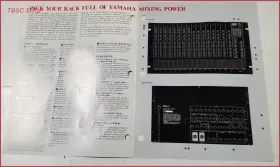 MV1602 YAMAHA Rack Mount Mixer Brochure