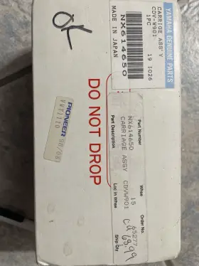 NX614650 YAMAHA Carriage Nos