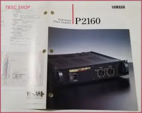 P2160 YAMAHA Power Amplifiers Brochure