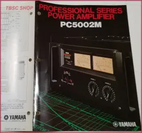 PC5002M YAMAHA Power Amplifiers Brochure