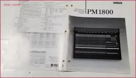 PM1800 YAMAHA Audio Mixing Console Brochure