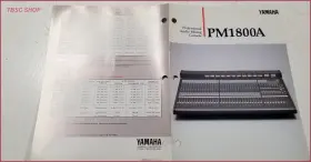 PM1800A YAMAHA Audio Mixing Console Brochure