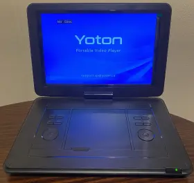 F0YD155H0906 YOTON Dvd Player Swivel Screen Usb Sd Audio