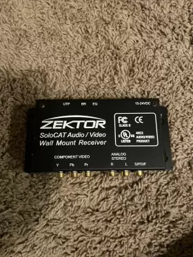 4HC3 ZEKTOR Solocat Audio Video Wall Mount Receiver Unit