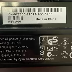 CN-0DW623-71623-86D-0507 ZYLUX Multimedia Speakers #3