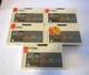SEALED - 5 Betamax TDK Super Avilyn L-750 TAPES