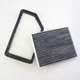 For Hyundai Veloster Kia Rio 2012-2017 L4 1.6L Engine & Carbon Cabin Air Filter