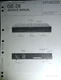 Kenwood GE-29 Equalizer Service Manual Original