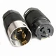 HUBBELL CS8364L CS8365L 50A 3 PHASE 250VAC 3P 4W  TWIST LOCK CONNECTOR TOP HALF