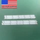 LED Backlight Strips For Vizio 3PCR02317A 3PCR02318A 18y D70-F3 A/B_Rev01