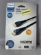 Philips A/V High-Speed 4K Ultra HD HDMI Cable with Ethernet 15ft (4.5m) Black