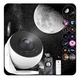 Galaxy Projector Pro for Bedroom Sound Machine, 13 in 1 White Black 
