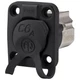 Neutrik NE8FDX-P6-W etherCON RJ45 Cat 6a Shielded Feed-Thru Connector - Nickel