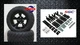 YAMAHA GOLF CART G14/G16/G19 4" LIFT KIT + 12" WHEELS and 20" ALL TERRAIN TIRES
