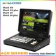 AVMATRIX Shark H4 Plus S4 Plus 4CH SDI/HDMI Streaming Video Switcher USB Capture