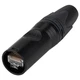 Neutrik NE8MX6-B-T etherCON Cat 6a Cable Connector for 24 AWG or Lower - Black
