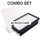 COMBO SET ENGINE AIR FILTER + CABIN AIR FILTER FOR KIA SOUL 2014 - 2019