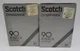 Vtg Lot of 2 NEW Scotch Dynarange 90 minute 8 Track Tapes Sealed Blank