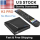 We2USat K3 PRO Android Smart TV Box 2026 Media Player Bluetooth Voice Control US