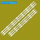LED Strips For Vizio D55X-G1 LTMDXWAV SVV550AV9_3X13_L_REV00 SVV550AV9 _3X13_R