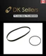 Replacement belt for Sony TC-KA1ESA and TC-KE500S Cassette Player