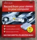 Xitel Inport Deluxe Stereo To PC Recording Kit Cassette LP Other Music Converter