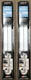 2 Pk Sanus On-Wall Cable Concealer High Capacity Cord Cover Kit for Mounted TVs