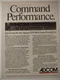 Adcom GTP 500 II Tuner Preamplifier Command Performance Vintage Print Ad