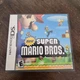 Super Mario Bros. (Nintendo DS, 2006) w/ Manual & Case