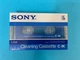 SONY C-1K AUDIO HEAD CLEANING CASSETTE NEW OLD STOCK NOS SEALED