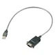 ELECOM USB to Serial Cable for Modems, USB Male to RS-232C, UC-SGT1