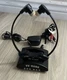 TV Ears 5.0 Analog Headset Model 21502F w/ Transmitter & Adapter Tested Working 