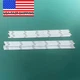 LED Backlight Bars For Vizio 18y D70-F3 A_Rev01 3PCR02317A 3PCR02318A D70-F3