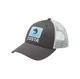 Costa Del Mar Marlin Waves Trucker hat, Charcoal, One Size Size, Charcoal