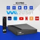 We2USat K3 PRO Android 10.0 IPTV Box 6K HD WiFi 5.0 Streaming Player 2026 New