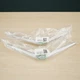 Original TCL 68-606920-IZA TV Stand Pair Legs Base for 65S421, 65S423 paint chip