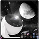 Galaxy Star Projector for Bedroom, 4K Night Light with 13 Discs, 360&deg; Rotation