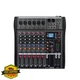 Weymic CK-60 6-Channel Mixer USB BT DJ Karaoke Stage App