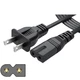 10ft Vizio Power Cord 7A 125v NEMA-1-15P IEC320-C7 Plug 2Slot Universal