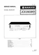 Service Manual Instructions For Sanyo JCX 2900 KR