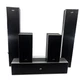 Set Of 5 JVC Speakers SP-THD6C center,  2 SP-THD6F Front,  2 SP-THD6S surround